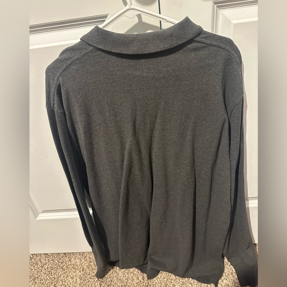 Polo by Ralph Lauren Dark Gray Men's Polo Shirt - Picture 4 of 4